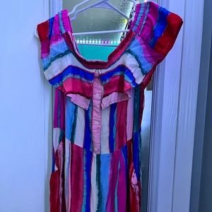 Multi colored romper